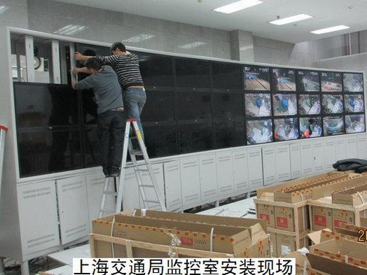 上海交通局监控室设备